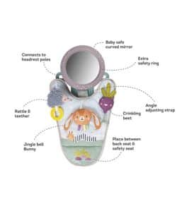 Taf Toys Παιχνίδι για το αυτοκίνητο Urban Garden In Car Activity Center - Image 4