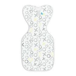 Υπνόσακος LoveToDream Swaddle UP Original 0.2tog  3.5-6kg – Small White Kisses Limited Edition